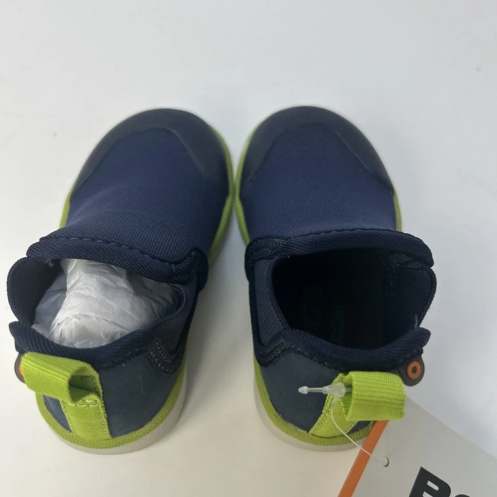 Bogs Kicker Chelsea Kids Boots Navy Blue Water Resistant Slip-On‎ Toddler Size 4